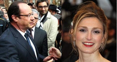 Hollande denies rumours he will marry actress