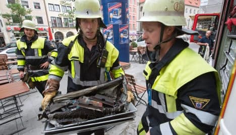 Explosion at Munich surgery injures three