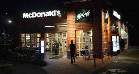 Armed robbery at Klagenfurt McDonald's
