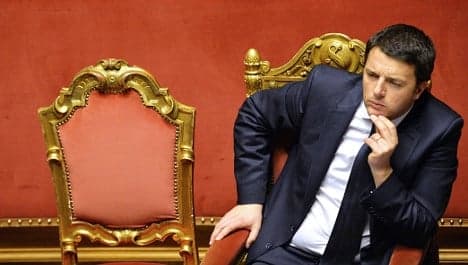 Renzi slammed for 'coup' over Senate changes