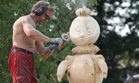 Woodcarving champions - in pictures