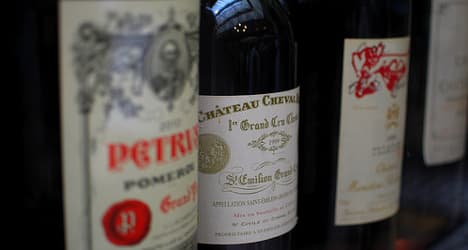 French truck spills 18,000 bottles of fine wine