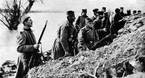 100 years since Austria declared war on Serbia