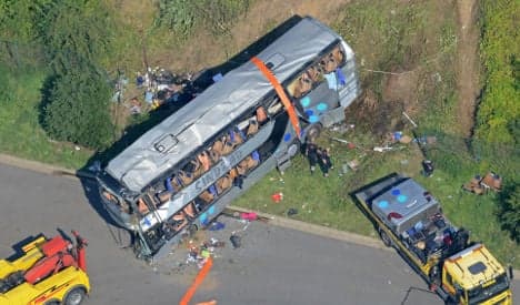 Eleven dead in Dresden bus smash
