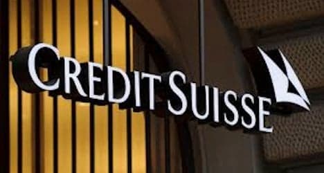 Tax evasion fine soaks Credit Suisse in red ink