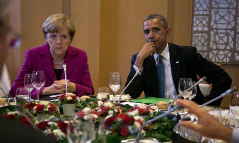 Merkel &amp; Obama fire warning to Russia