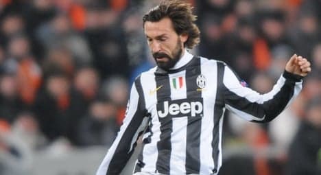 Andrea Pirlo sidelined for a month due to hip injury