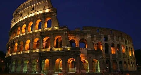 Tourists caught carving names into Colosseum