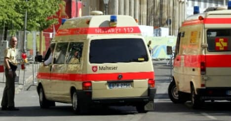 Swedish police chase German ambulance