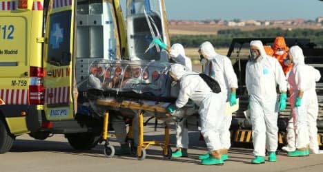 Ebola risk in Spain is 'almost zero': WHO