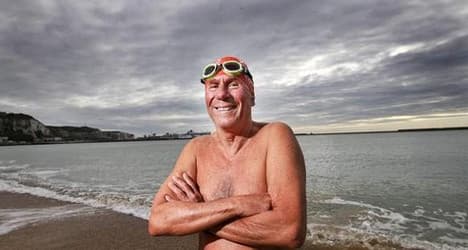 Australian, 70, breaks record for Channel swim