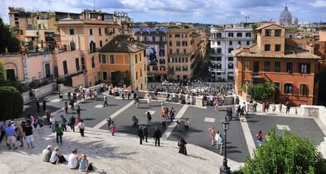 Polish tourist dies by Rome's Spanish Steps