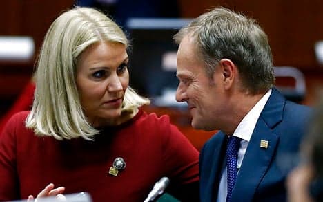 Thorning: Tusk the right pick for EU top job