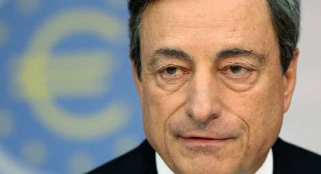 ECB chief comes down hard on Italy's economy