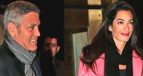 Clooney's fiancee turns down UN Gaza probe job