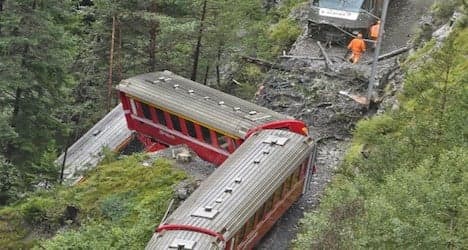 Clear-up operation follows train derailment