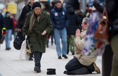 Gothenburg sends beggars home in droves
