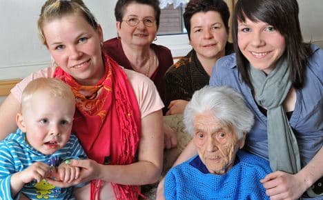 Germany's oldest woman dies at 112
