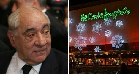 Spain's El Corte Inglés store boss dies