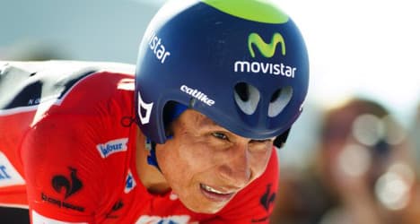 Vuelta favourite Quintana crashes out of race
