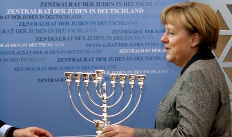 Merkel to tackle anti-Semitism rise at rally
