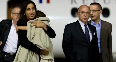 French mum united with 'kidnapped' daughter