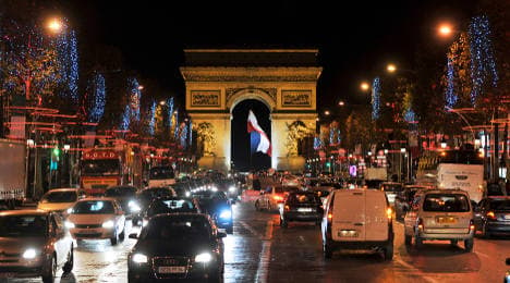 Paris traffic jams will become world's costliest