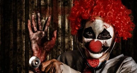 'Scary clown' craze hits Spanish city
