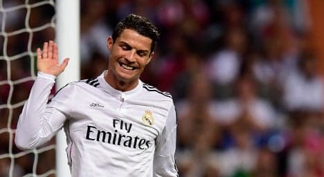 Real's Ronaldo hits 3rd hat-trick in five games