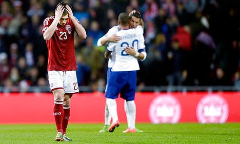 Last-second Ronaldo header sinks Denmark