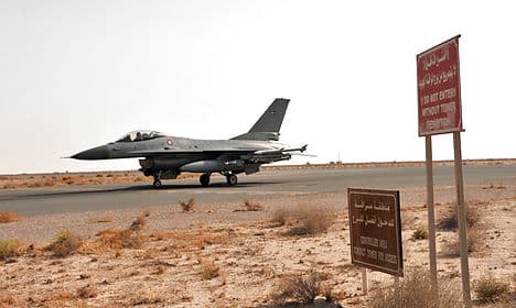 Danish F-16s carry out first mission against Isis