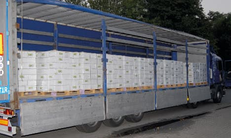330 kg of heroin found in pickle shipment