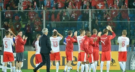 Switzerland beat San Marino in Euro qualifier