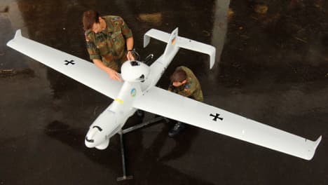 Bundeswehr drones can't handle Ukraine winter