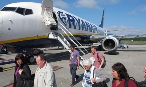 Ryanair halts flights from Sweden's Malmö