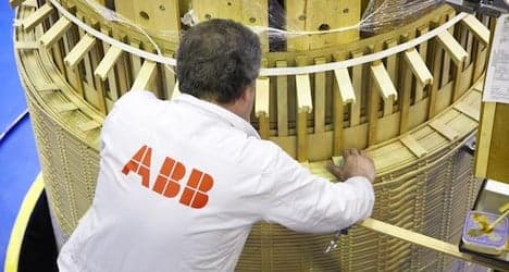 ABB's orders rise but third-quarter profits dip