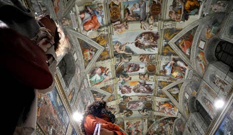 Light shines brightly on Italy's prized artworks