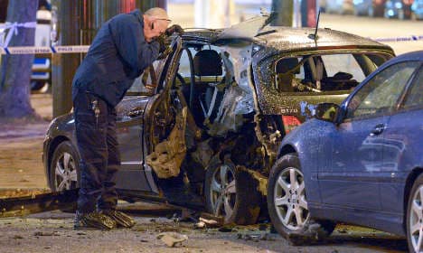 'Car bomb' shakes central Malmö