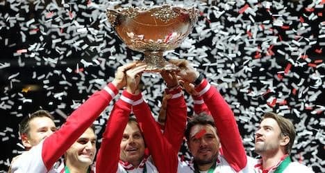 Wawrinka praised as key to Switzerland's victory