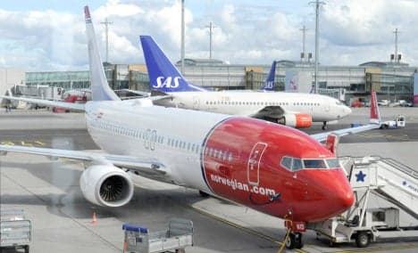 Flight delays across Norway