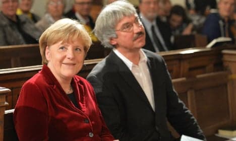 Merkel lauds courage of East Germany dissidents
