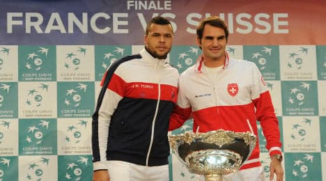 French and Swiss set for Davis Cup final clash