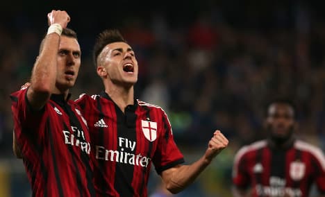 El Shaarawy ends goal drought in Milan draw