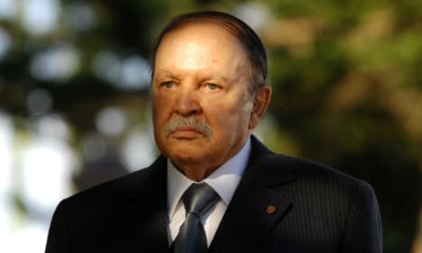 Algeria's Bouteflika 'hospitalized in France'