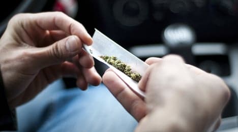 Baby in French town swallows dad's cannabis