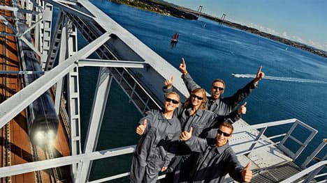 'Bridge walking' comes to Denmark