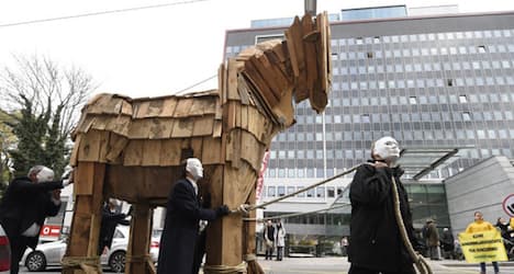 Trojan horse highlights Greenpeace concerns