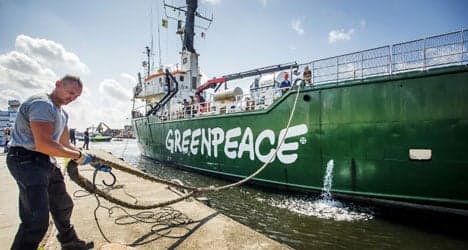 Spain seizes Greenpeace oil protest ship