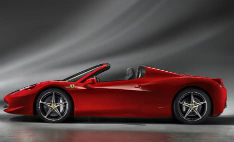 Man sues Munich for towing golden Ferrari