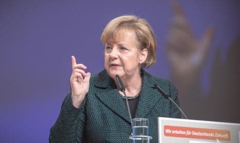 Merkel draws battle lines for 2017 election
